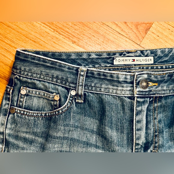 TOMMY HILFIGER - Women's Denim JEANS Sz 10 100%Cotton - Dark BLUE - Picture 5 of 12